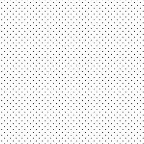 Bavlnená látka Petit dots white/black