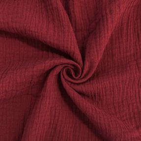 Dvojna gaza/muslin bordeaux