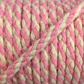 Pamučna vrpca 5 mm light pink ecru