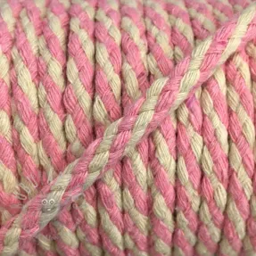 Pamučna vrpca 5 mm light pink ecru