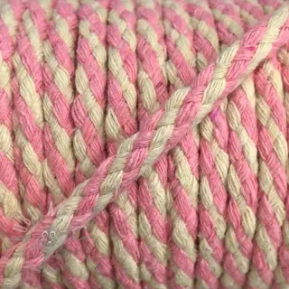 Pamučna vrpca 5 mm light pink ecru
