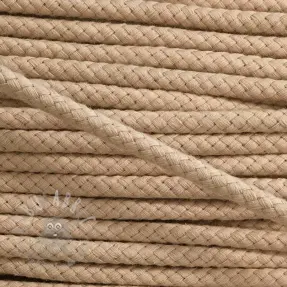 Pamučna vrpca 8 mm beige