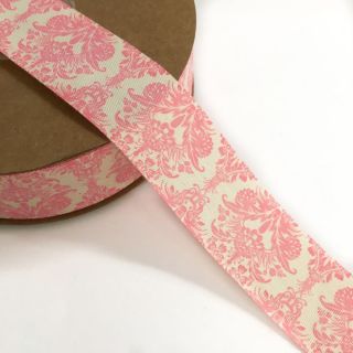 Bombažni trak Ornament rose