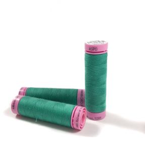 Poliestrska nit Amann Aspo 120 emerald