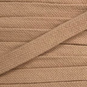 Bombažna vrvica ploska 13 mm beige