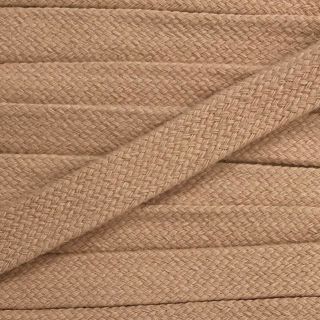 Bombažna vrvica ploska 13 mm beige