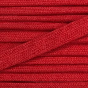 Bombažna vrvica ploska 13 mm red
