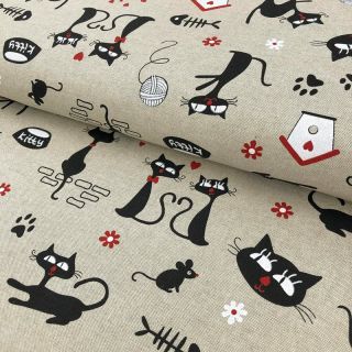 Dekorativno blago Linenlook Kitty