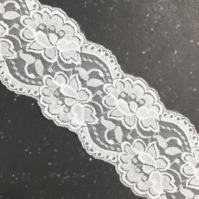 Čipka Blossom white