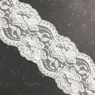 Čipka Blossom white