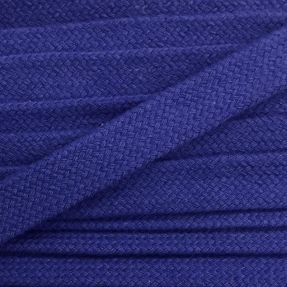Bombažna vrvica ploska 13 mm dark blue