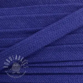 Bombažna vrvica ploska 13 mm dark blue