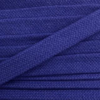 Bombažna vrvica ploska 13 mm dark blue