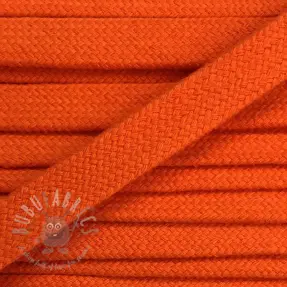 Bombažna vrvica ploska 13 mm orange