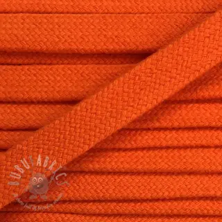 Bombažna vrvica ploska 13 mm orange