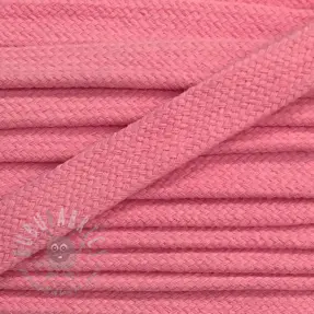 Bombažna vrvica ploska 13 mm light pink