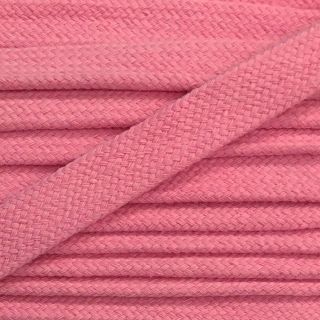 Bombažna vrvica ploska 13 mm light pink