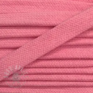 Bombažna vrvica ploska 13 mm light pink