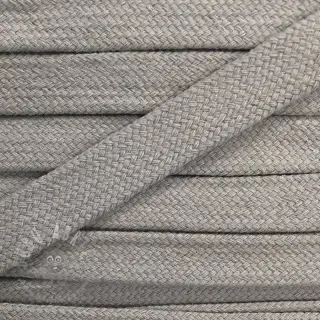 Bombažna vrvica ploska 13 mm light grey