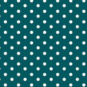 Bavlnená látka Dots petrol