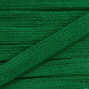 Bombažna vrvica ploska 13 mm dark green