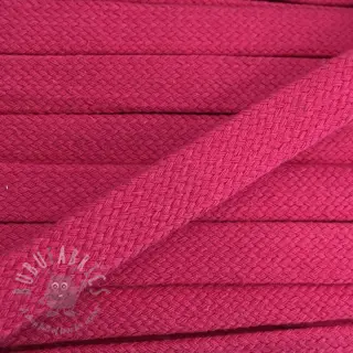 Bombažna vrvica ploska 15 mm fuchsia