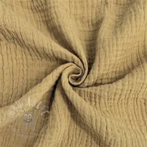 Dvostruka gaza/muslin beige ORGANIC