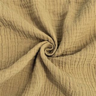 Dvostruka gaza/muslin beige ORGANIC