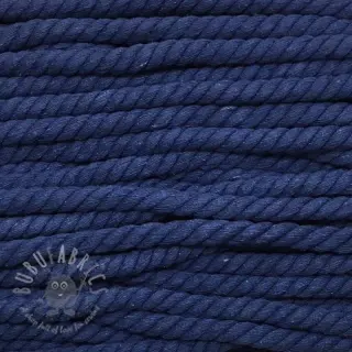 Bombažna vrvica 12 mm blue