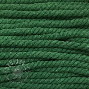 Bombažna vrvica 12 mm green