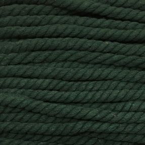 Bombažna vrvica 12 mm dark green