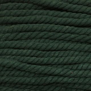 Bombažna vrvica 12 mm dark green