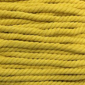 Bombažna vrvica 12 mm yellow