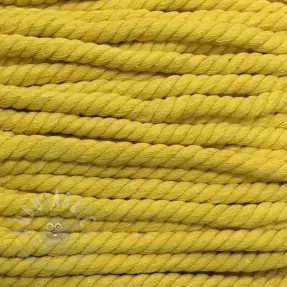 Bombažna vrvica 12 mm yellow