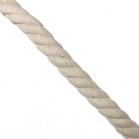 Bombažna vrvica 2,5 cm cream