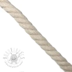 Bombažna vrvica 2,5 cm cream