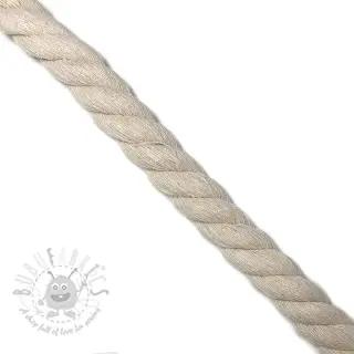 Bombažna vrvica 2,5 cm cream