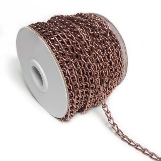 Kovinska veriga 5 mm old pink