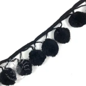 Pompom MEGA black