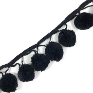 Pompom MEGA black