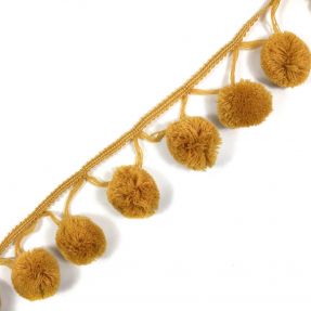 Pompom MEGA ochre