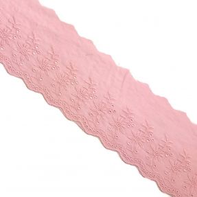 Krajka Double flower pink
