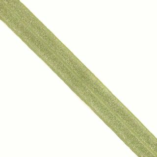 Poševna elastika glitter 20 mm lime