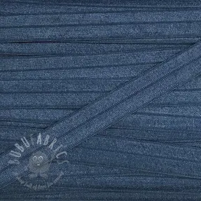 Poševna elastika 15 mm steel blue