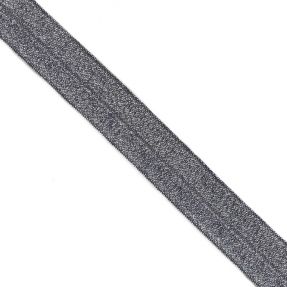 Poševna elastika glitter 20 mm marine
