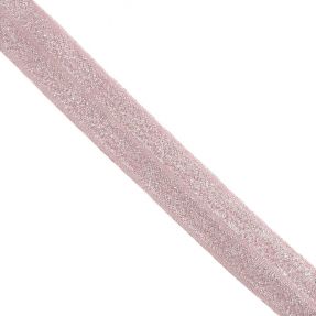 Poševna elastika glitter 20 mm rose
