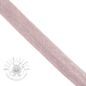 Poševna elastika glitter 20 mm rose