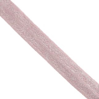 Poševna elastika glitter 20 mm rose