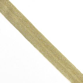 Poševna elastika glitter 20 mm yellow
