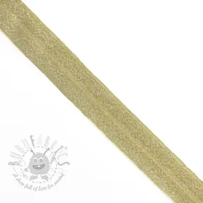 Poševna elastika glitter 20 mm yellow